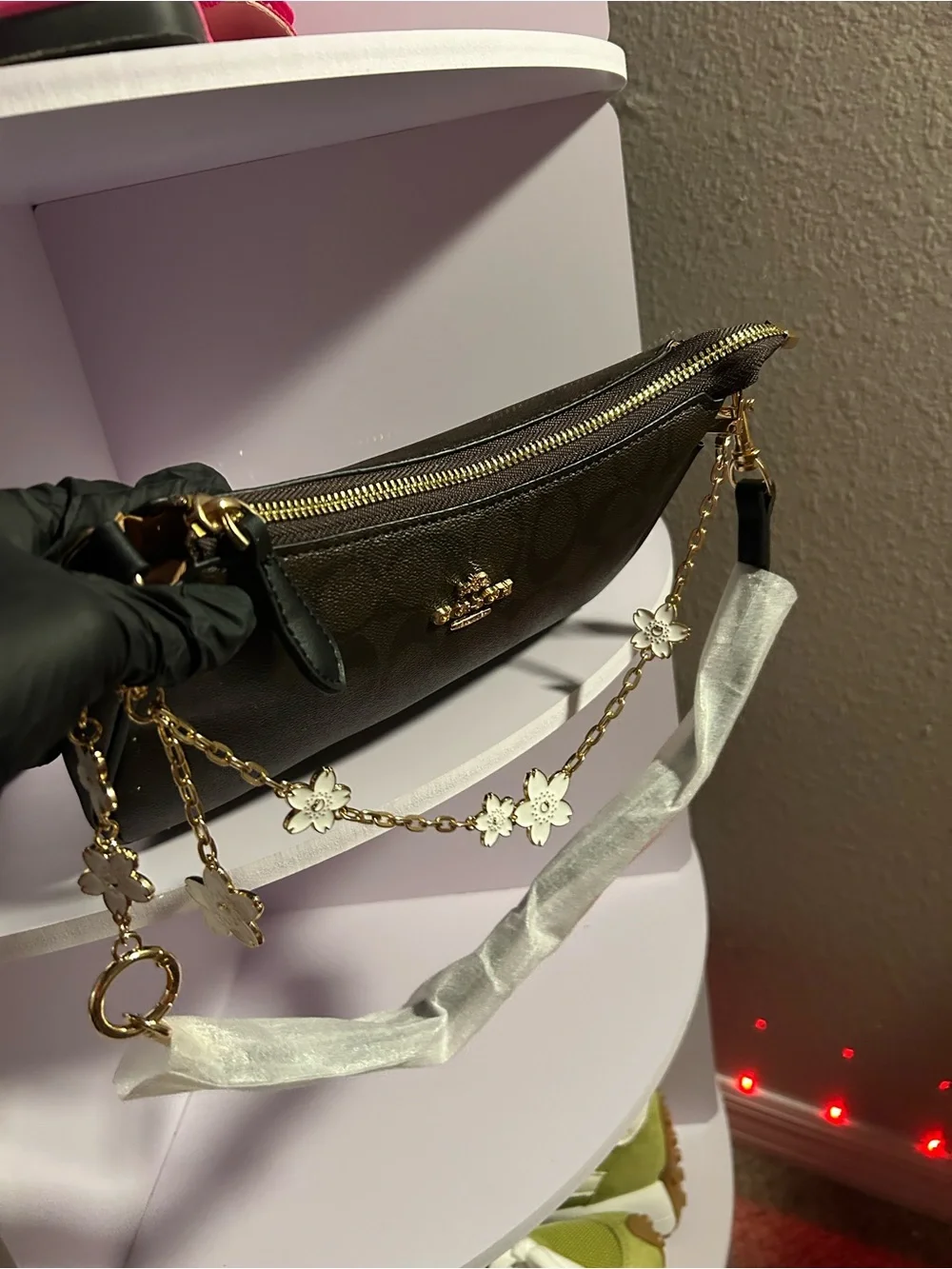 Coach crossbody black